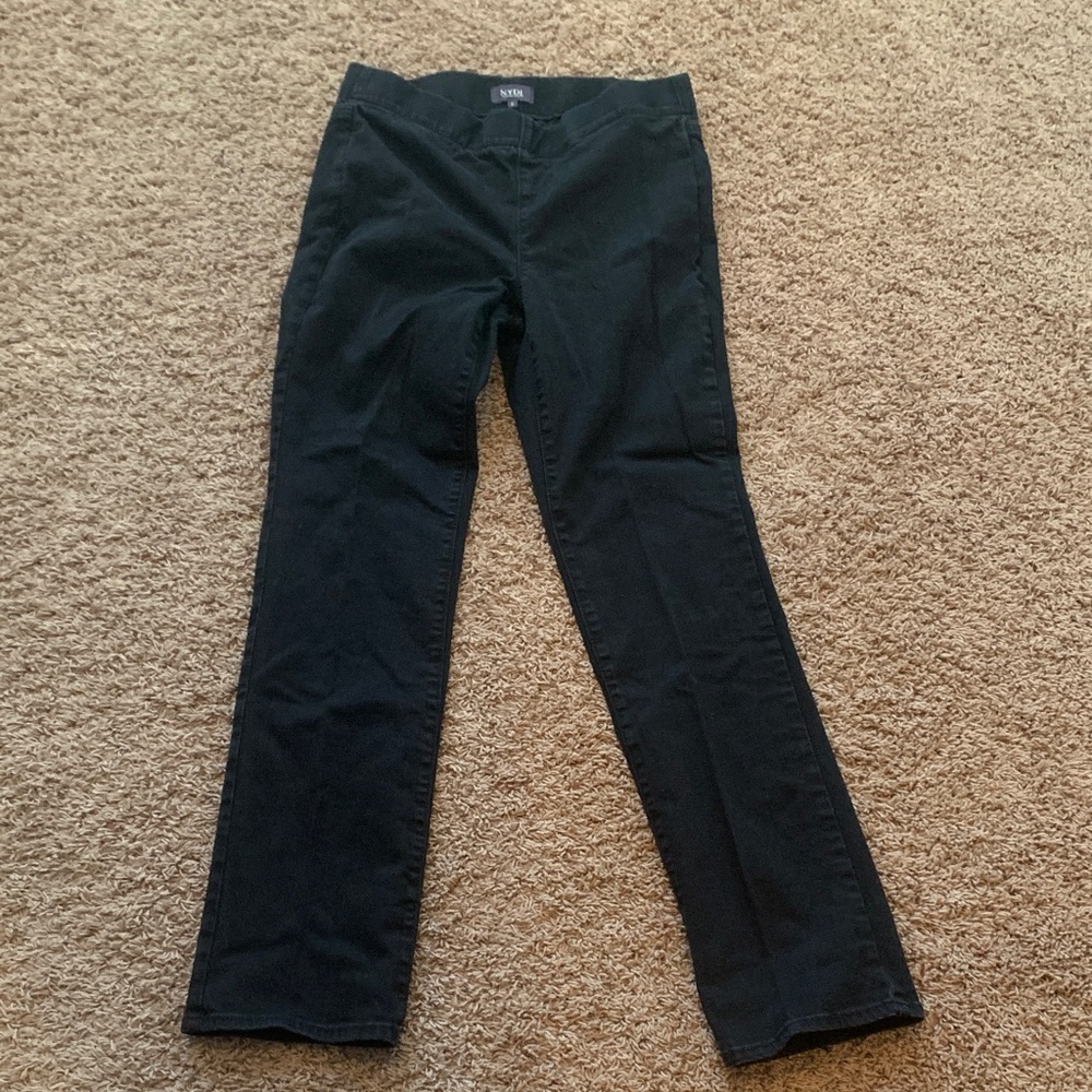 NYDJ Black Straight Leg Women's Pants